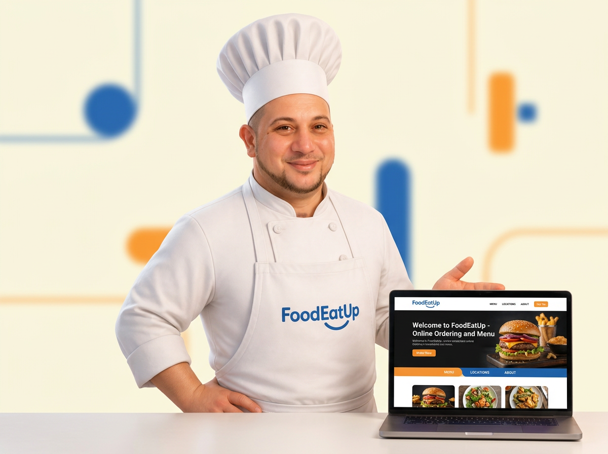 Illustration du module Site Web & Vitrine de FoodEatUp