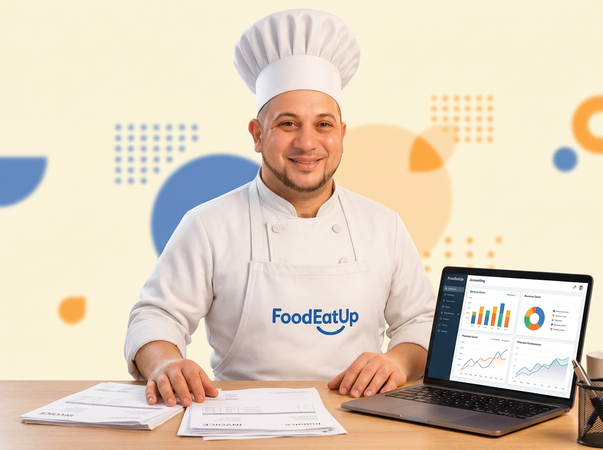 Illustration du module Comptabilité & Achats de FoodEatUp